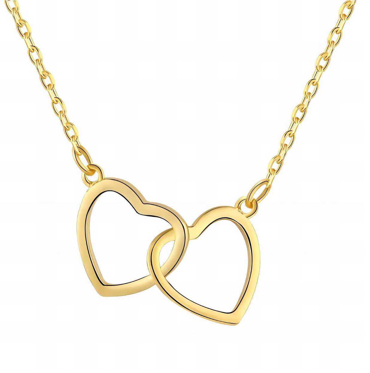 Twin hearts Necklace